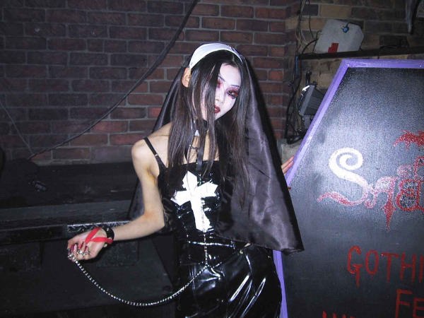 Goth asian. Photo in public domain.