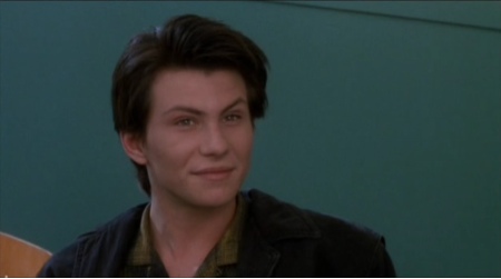 Young Christian Slater as J.D. Young Christian Slater as J.D.