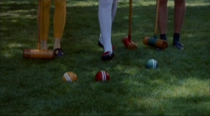 Croquet in Heathers. Croquet in Heathers.