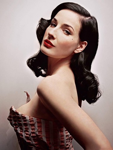 Dita Von Teese. Photographer unknown.