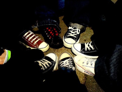 emo style converse