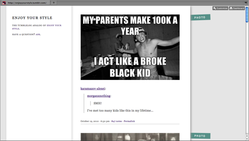 enjoy your style's tumblelog