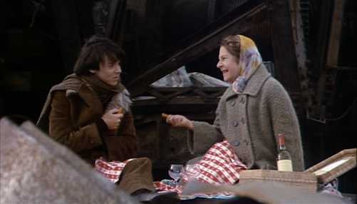 Harold and Maude at the junkyard