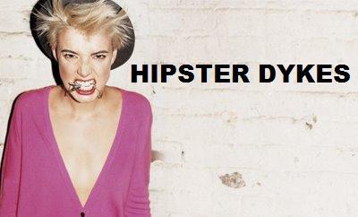 Logo for Hipster Dykes.