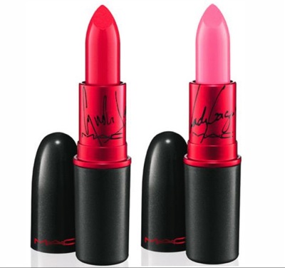 MAC Viva Glam lipstick in Lauper and Gaga