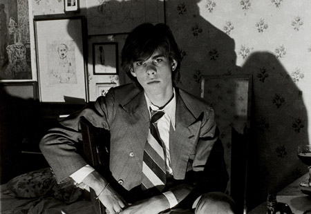 Nick Cave as a very young man.