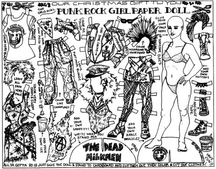 Punk Rock Paper Doll, by the Dead Milkmen.