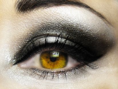 Smokey eye.