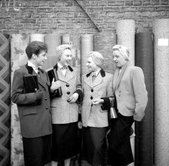 A group of Teddy Girls. Photo by Ken Russell.