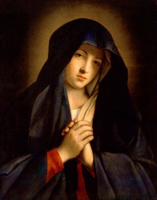 The Madonna in Sorrow by Sassoferrato