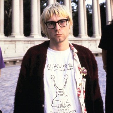 Kurt Cobain. Source unknown. Kurt Cobain. Source unknown.