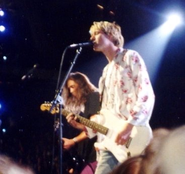 Nirvana in 1992. Photo by P.B. Rage. Nirvana in 1992. Photo by P.B. Rage.
