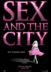 Movie poster for Sex and the City.