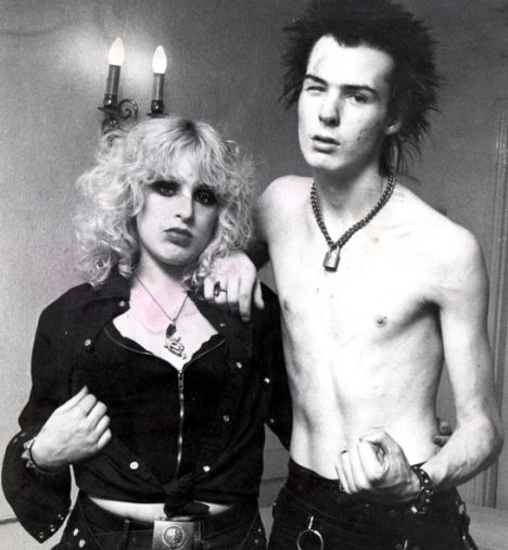 Sid Vicious and Nancy Spungen.
